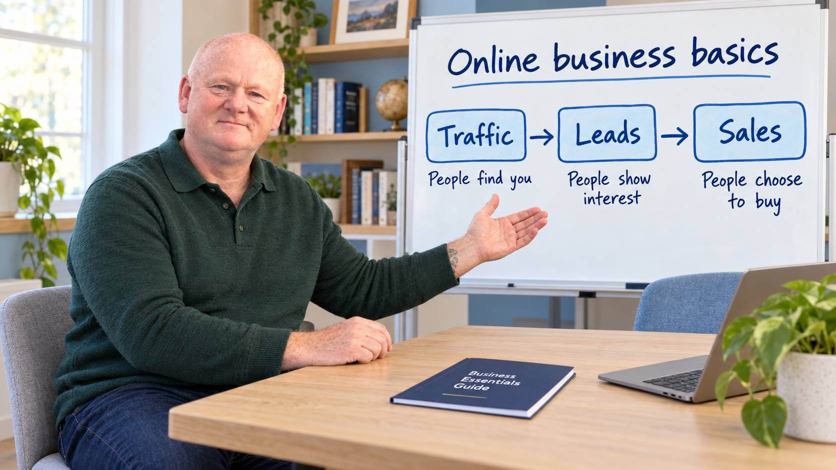 Online Business Basics: How Traffic, Leads and Sales Fit Together